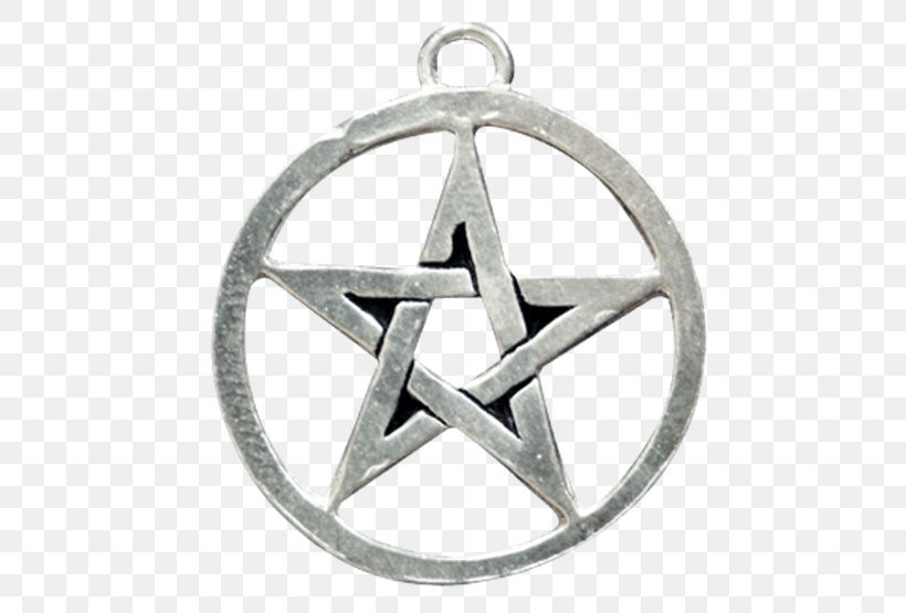 Pentagram Witchcraft Pentacle Symbol The Satanic Witch, PNG, 555x555px, Pentagram, Amulet, Body Jewelry, Jewellery, Locket Download Free
