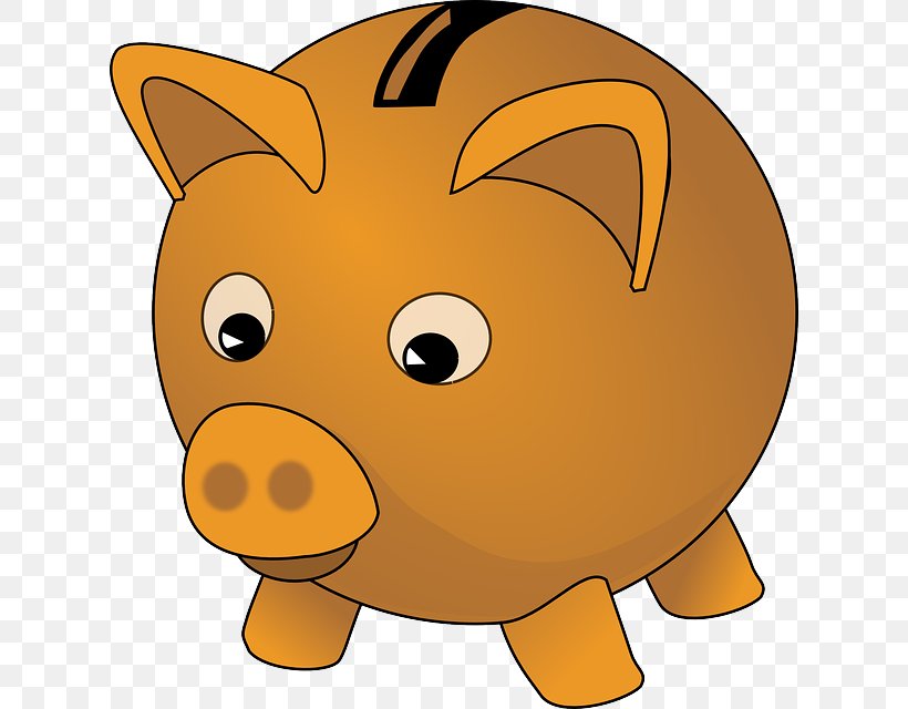 Piggy Bank Coin Clip Art, PNG, 622x640px, Bank, Carnivoran, Cartoon, Child, Coin Download Free