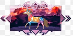 Rain Or Shine - White Dragon Horse Art Mustang PNG