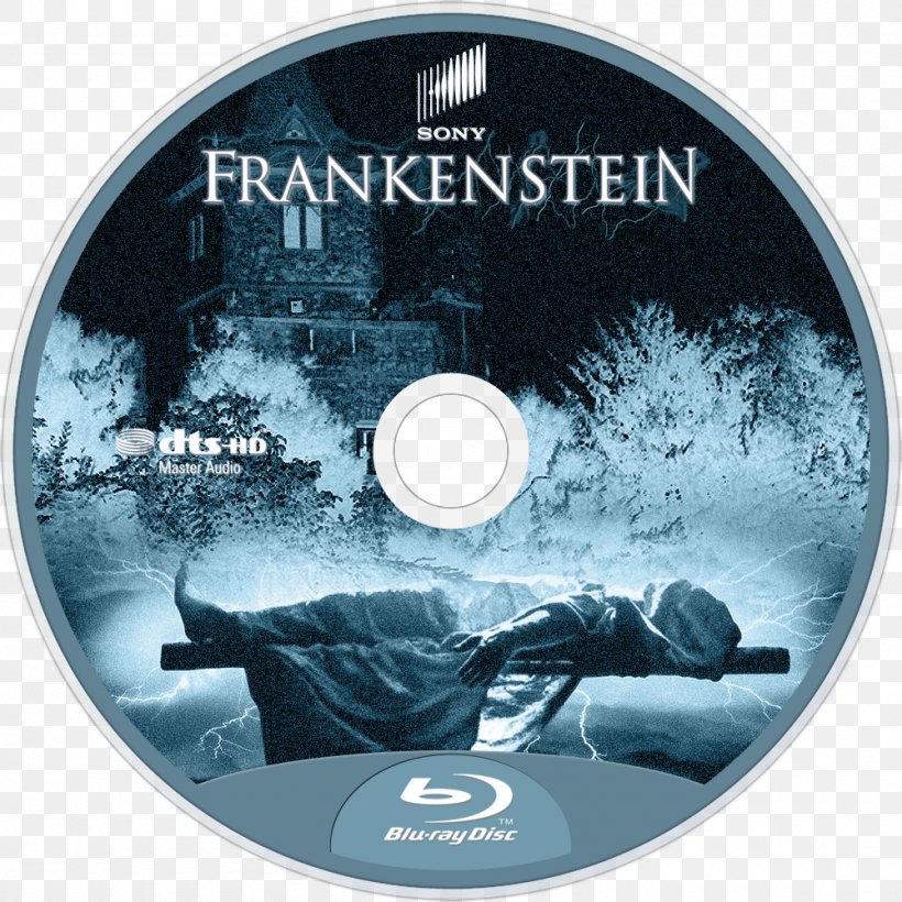 Blu-ray Disc Frankenstein DVD STXE6FIN GR EUR, PNG, 1000x1000px, Bluray Disc, Brand, Compact Disc, Dvd, Frankenstein Download Free