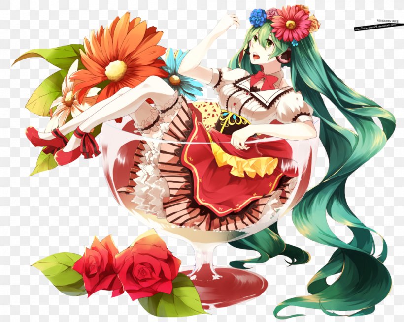 Floral Design Hatsune Miku Cut Flowers Flower Bouquet, PNG, 999x799px, Floral Design, Ai Haibara, Art, Artist, August 10 Download Free
