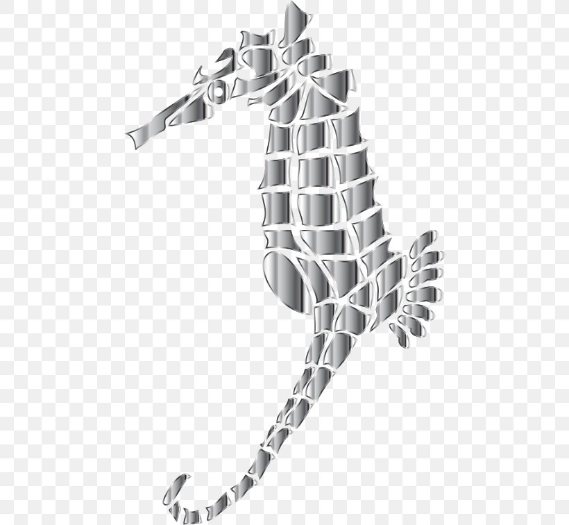 Silhouette White's Seahorse Clip Art, PNG, 464x756px, Silhouette, Animal, Black And White, Seahorse Download Free