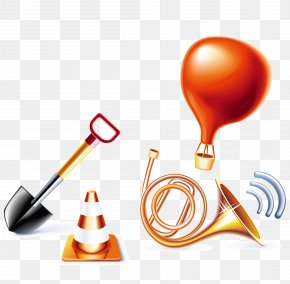 Horn Shovel Vector Material - Download Icon PNG