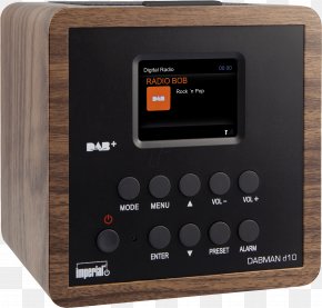 Radio - Imperial DABMAN D10 Black, 22-271-00 Digital Radio Digital Audio Broadcasting Imperial I110 Hardware/Electronic PNG