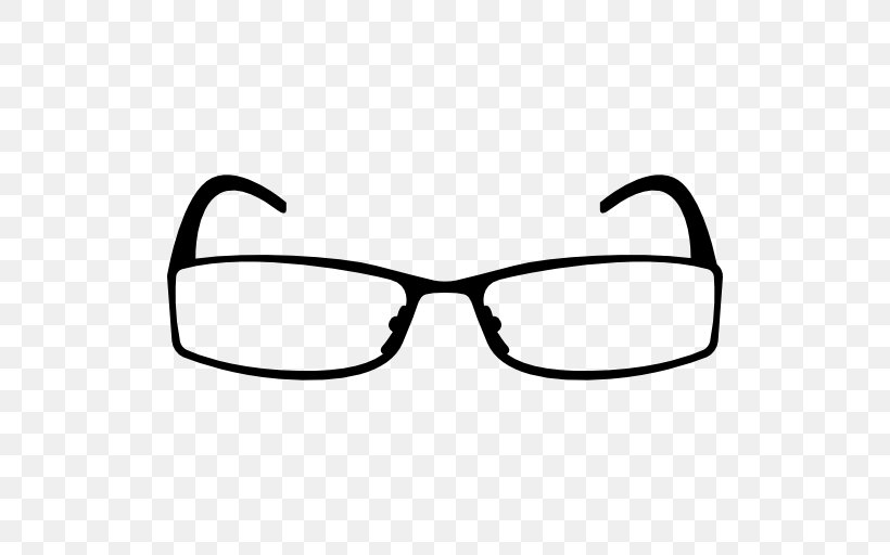 Rectangle Black Box Glasses, PNG, 512x512px, Rectangle, Black, Black And White, Black Box Glasses, Eyewear Download Free