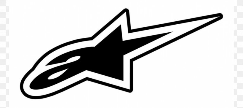 Decal Alpinestars Sticker Motorcycle Logo, PNG, 900x400px, Decal, Alpinestars, Area, Black, Black And White Download Free