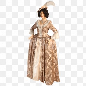 Dress - Gown Dress Fashion Baroque Clothing PNG