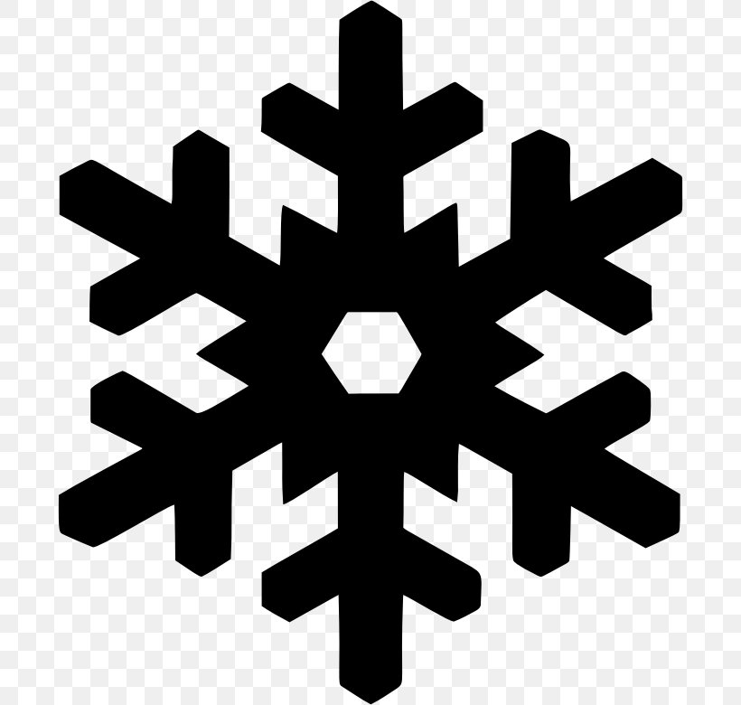 Snowflake Silhouette Clip Art, PNG, 692x780px, Snowflake, Art, Black And White, Drawing, Fractal Download Free