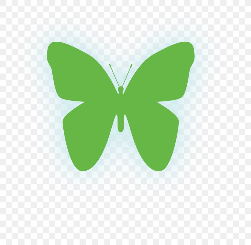 Butterfly Silhouette Clip Art, PNG, 800x800px, Butterfly, Black, Black Butterfly, Free Content, Green Download Free