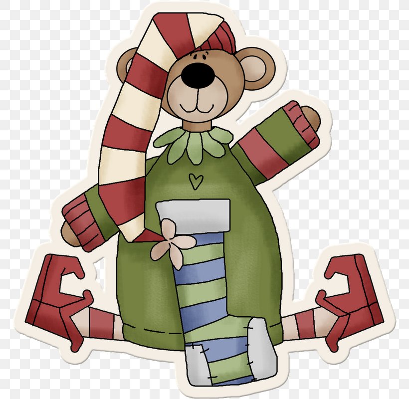 Christmas Ornament Bear Character Clip Art, PNG, 770x800px, Christmas Ornament, Art, Bear, Character, Christmas Download Free