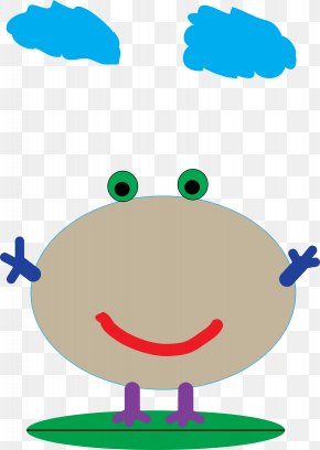 Cartoon Cloud - Dog Frog Stockio Clip Art PNG
