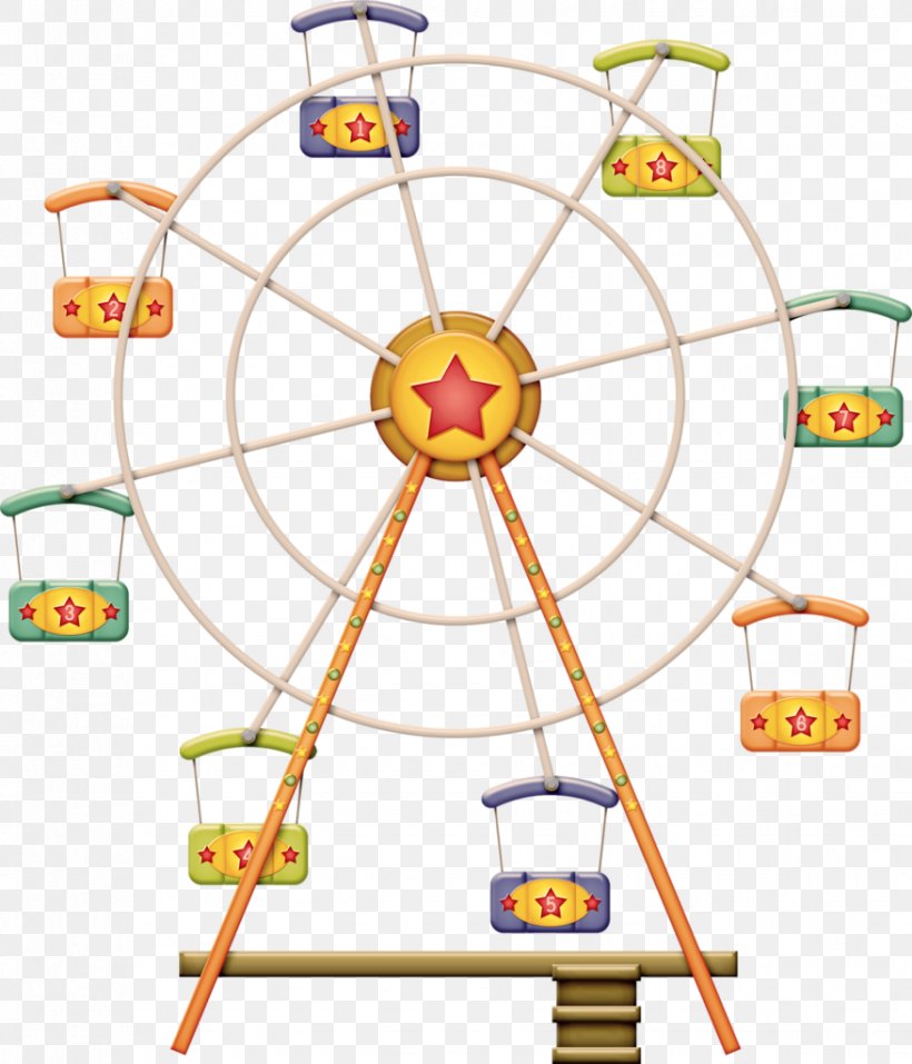 Ferris Wheel Clip Art Image Illustration, PNG, 877x1024px, Ferris Wheel, Cartoon, Circus, Clown, Games Download Free