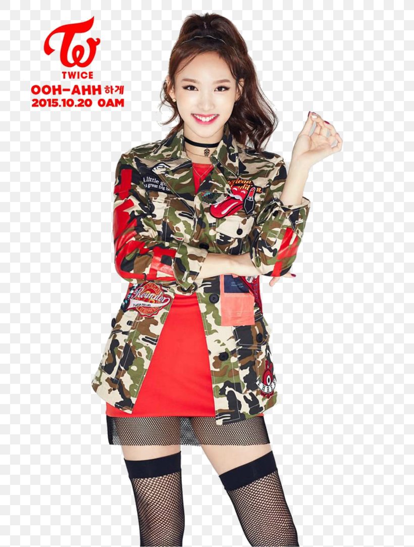 Nayeon TWICE Like Ooh Ahh JYP Entertainment Like OOH-AHH, PNG, 737x1083px, Nayeon, Clothing, Coat, Costume, Dahyun Download Free