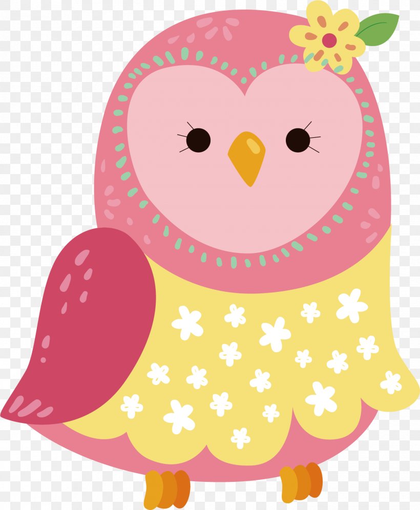 Pink Owl Vector, PNG, 1446x1758px, Owl, Animal, Beak, Bird, Bird Of Prey Download Free
