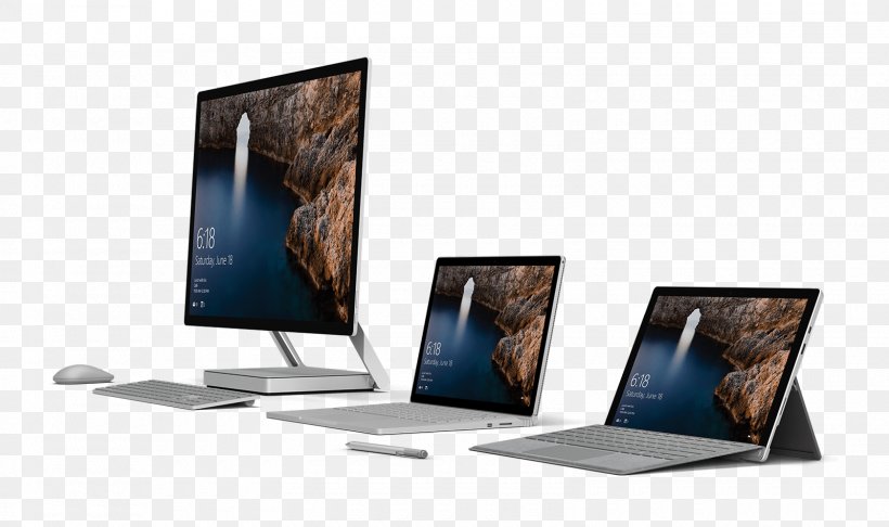 Surface Studio Microsoft Surface Book Surface Pro 4, PNG, 1600x950px, Surface Studio, Brand, Computer Monitor, Computer Monitor Accessory, Desktop Computers Download Free