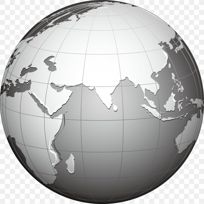 Earth Euclidean Vector, PNG, 2146x2150px, Earth, Animation, Black And White, Drawing, Globe Download Free