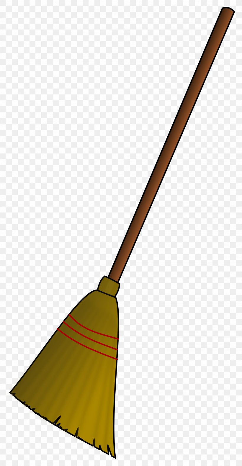 Yellow Broom Angle, PNG, 1969x3792px, Yellow, Broom, Household Cleaning Supply Download Free