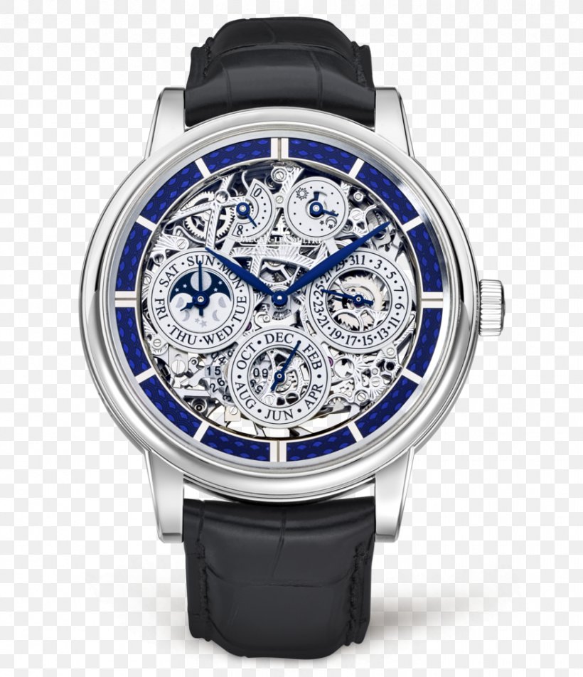 Analog Watch Jaeger-LeCoultre Quartz Clock Skeleton Watch, PNG, 882x1024px, Watch, Analog Watch, Automatic Watch, Brand, Cobalt Blue Download Free