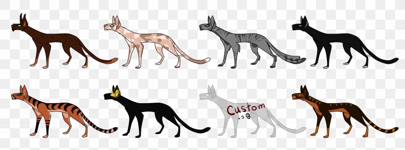 Cat Mammal Kangaroo Macropods Deer, PNG, 3500x1300px, Cat, Animal, Animal Figure, Canidae, Carnivoran Download Free