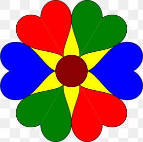 Microsoft Flowers Cliparts - Flower Heart Petal Clip Art PNG