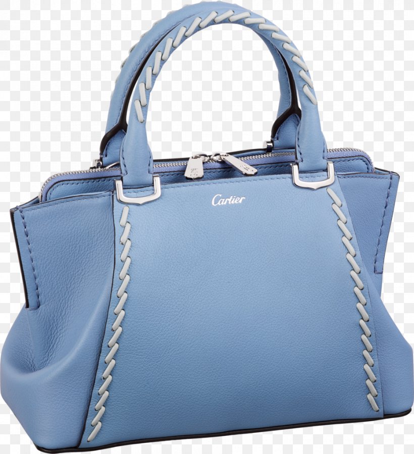 Handbag Cartier Leather Luxury, PNG, 933x1024px, Handbag, Azure, Bag, Blue, Brand Download Free