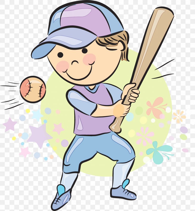 Boy Cartoon, PNG, 2313x2500px, Watercolor, Baseball, Baseball Bat, Baseball Equipment, Baseball Player Download Free