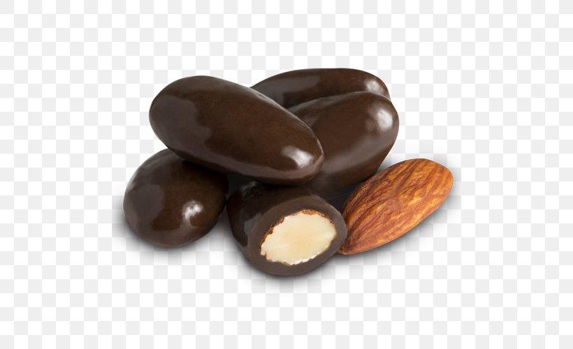 Chocolate-covered Coffee Bean Bridge Mix Chocolate-covered Almonds, PNG, 500x500px, Chocolatecovered Coffee Bean, Almond, Bonbon, Bounty, Bridge Mix Download Free