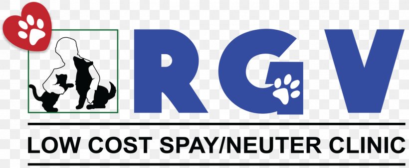Organization Business RGV Low Cost Spay/Neuter Clinic Brand Logo, PNG, 1403x580px, Organization, Advertising, Area, Banner, Blue Download Free