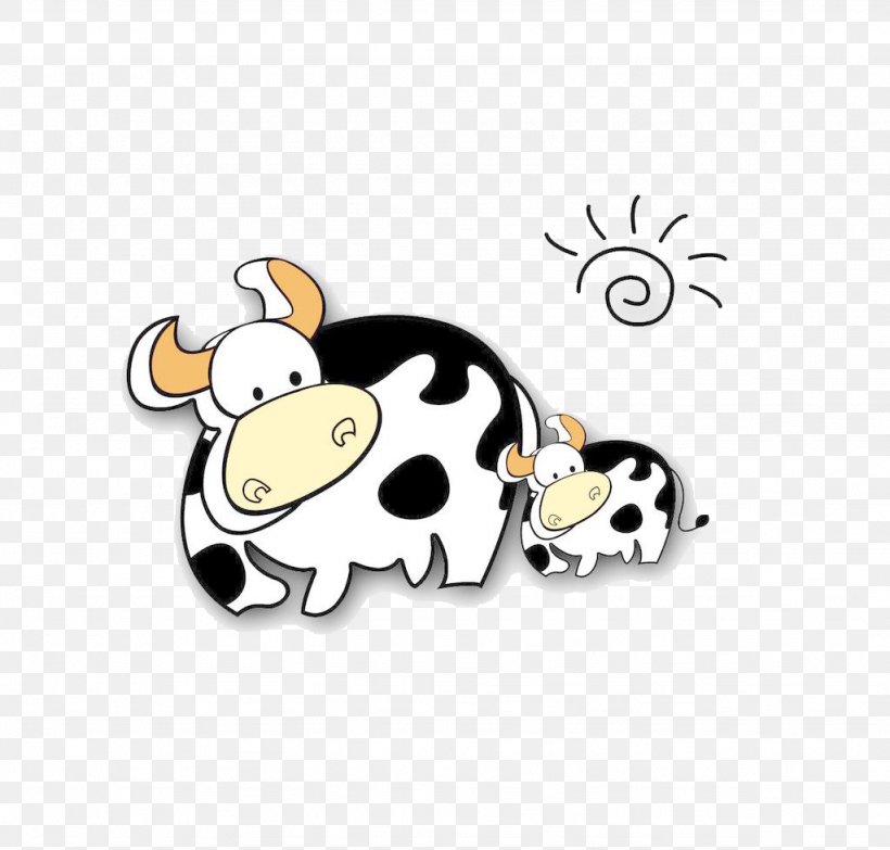 Cattle Cartoon Animation, PNG, 1024x978px, Cattle, Animation, Art, Avatar, Cartoon Download Free