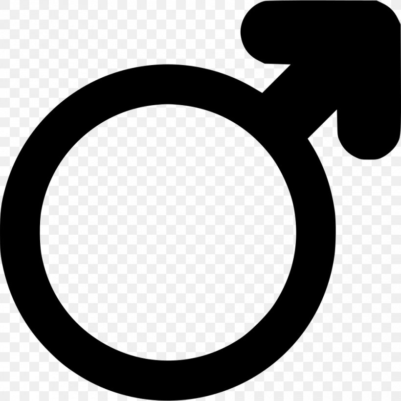 Gender Symbol Clip Art, PNG, 980x980px, Gender Symbol, Black And White, Gender, Monochrome, Monochrome Photography Download Free