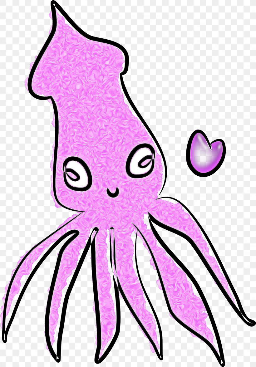 Pink Purple Violet Octopus Giant Pacific Octopus, PNG, 1617x2320px, Pink, Giant Pacific Octopus, Magenta, Octopus, Purple Download Free
