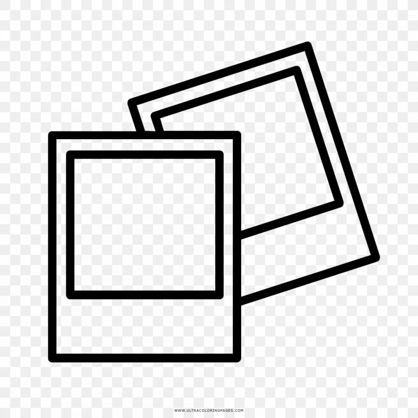 Polaroid Corporation Drawing Clip Art, PNG, 1000x1000px, Polaroid Corporation, Area, Art, Black And White, Brand Download Free