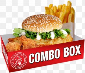 Takeaway Box - French Fries Chicken Nugget Cheeseburger Whopper Chicken Sandwich PNG