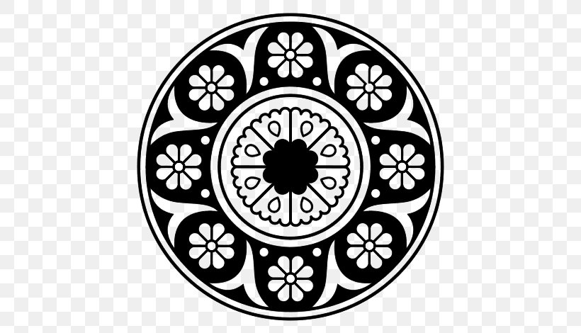 Mandala Drawing Coloring Book Painting, PNG, 600x470px, Mandala, Area, Black, Black And White, Color Download Free