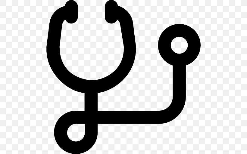 Stethoscope Physician Medicine Health Care, PNG, 512x512px, Stethoscope, Area, Black And White, Health, Health Care Download Free