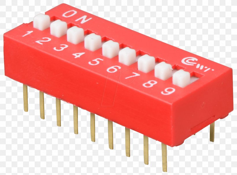 DIP Switch Electrical Switches Dual In-line Package Electrical Connector Electronics, PNG, 1500x1112px, Dip Switch, Circuit Component, Contact Resistance, Dual Inline Package, Electrical Cable Download Free