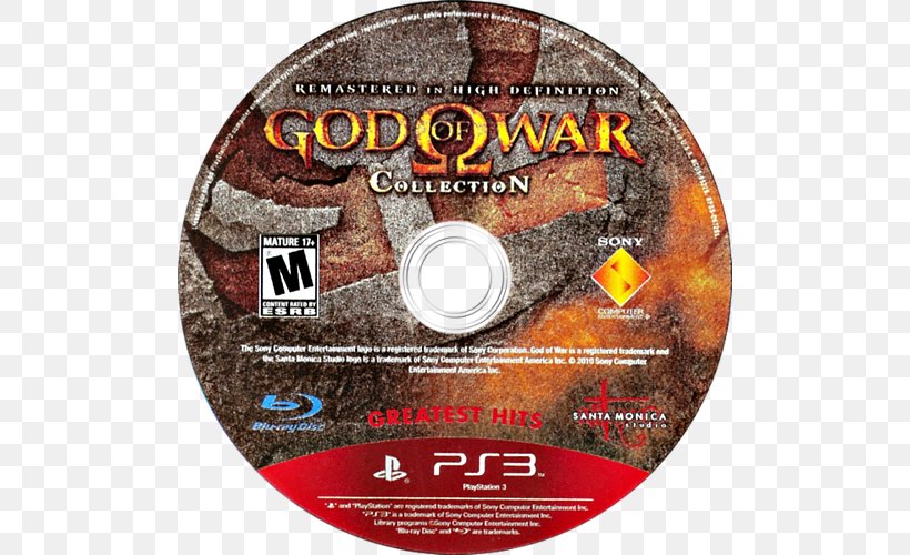 God Of War III God Of War Saga God Of War: Ascension, PNG, 500x500px, God Of War Iii, Bluray Disc, Compact Disc, Compass, Dvd Download Free