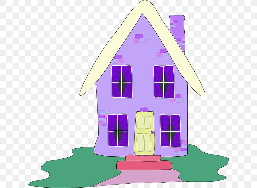 House Clip Art, PNG, 640x601px, House, Facade, Graphic Arts, Home, Pink Download Free
