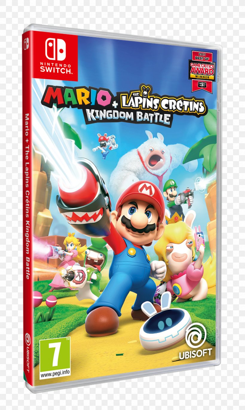 Mario + Rabbids Kingdom Battle Nintendo Switch Mario Bros. Luigi, PNG, 987x1654px, Mariorabbids Kingdom Battle, Action Figure, Game, Luigi, Mario Download Free