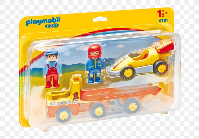 PLAYMOBIL Tow Truck With Race Car Building Set Playmobil 1.2.3 Airport Shuttle Bus Toy, PNG, 1920x1344px, Playmobil, Play Vehicle, Playset, Toy, Vehicle Download Free