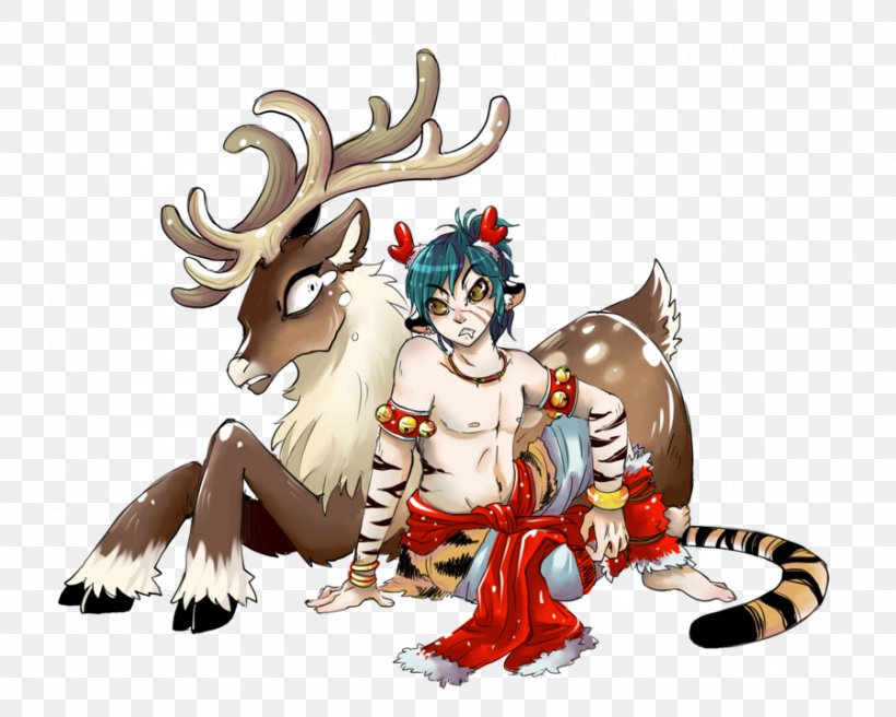Reindeer Cartoon Legendary Creature, PNG, 900x720px, Reindeer, Art, Cartoon, Deer, Fictional Character Download Free