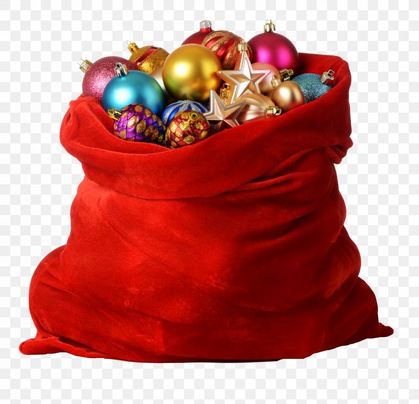 Santa Claus Christmas Gift Bag, PNG, 2500x2408px, Santa Claus, Bag, Christmas, Christmas Decoration, Christmas Gift Download Free