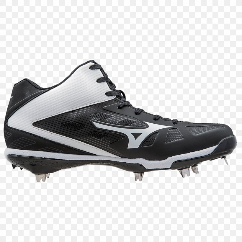 Cleat Mizuno Corporation Baseball Track Spikes Softball, PNG, 1024x1024px, Cleat, Adidas, Athletic Shoe, Baseball, Black Download Free