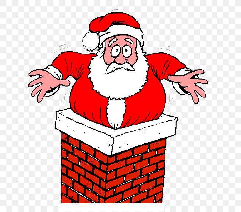 Santa Claus Chimney Santa Going Down Fireplace Clip Art, PNG, 635x720px, Santa Claus, Area, Art, Artwork, Chimney Download Free