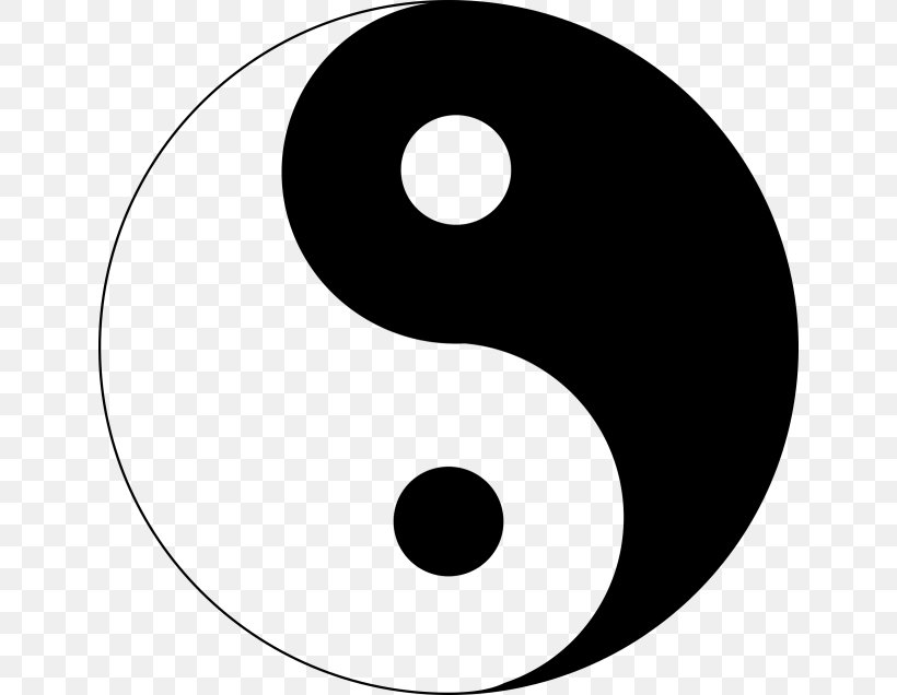 Yin And Yang Clip Art, PNG, 640x636px, Yin And Yang, Black And White, Chinese Philosophy, Image File Formats, Monochrome Download Free