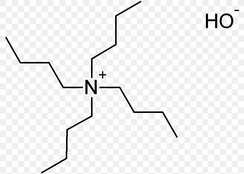 Tetrabutylammonium Hydroxide Chemical Compound Area, PNG, 790x584px, Tetrabutylammonium, Abbreviation, Acronym, Area, Black Download Free