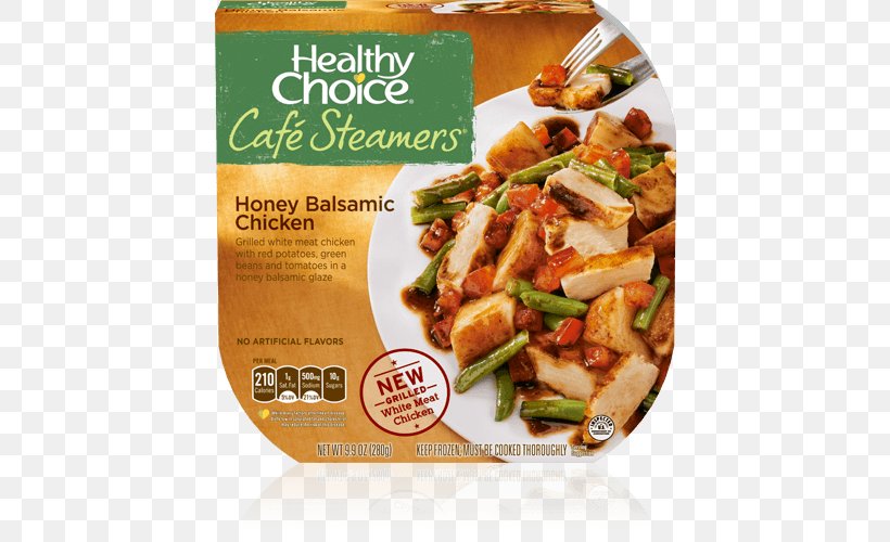 Vegetarian Cuisine Healthy Choice TV Dinner Frozen Yogurt Food, PNG, 500x500px, Vegetarian Cuisine, Chicken As Food, Convenience Food, Cuisine, Dinner Download Free