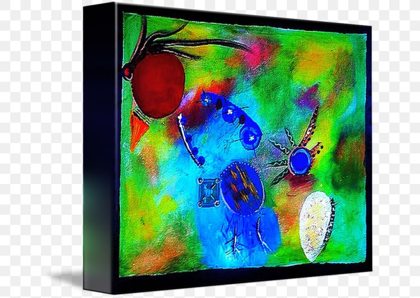 Acrylic Paint Modern Art Visual Arts Picture Frames, PNG, 650x583px, Acrylic Paint, Acrylic Resin, Art, Artwork, Display Device Download Free