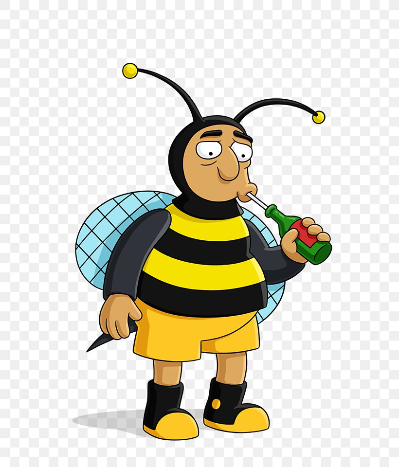 Bumblebee Man Comic Book Guy Otto Mann Homer Simpson Lionel Hutz, PNG, 550x960px, Bumblebee Man, Animation, Art, Artwork, Bee Download Free