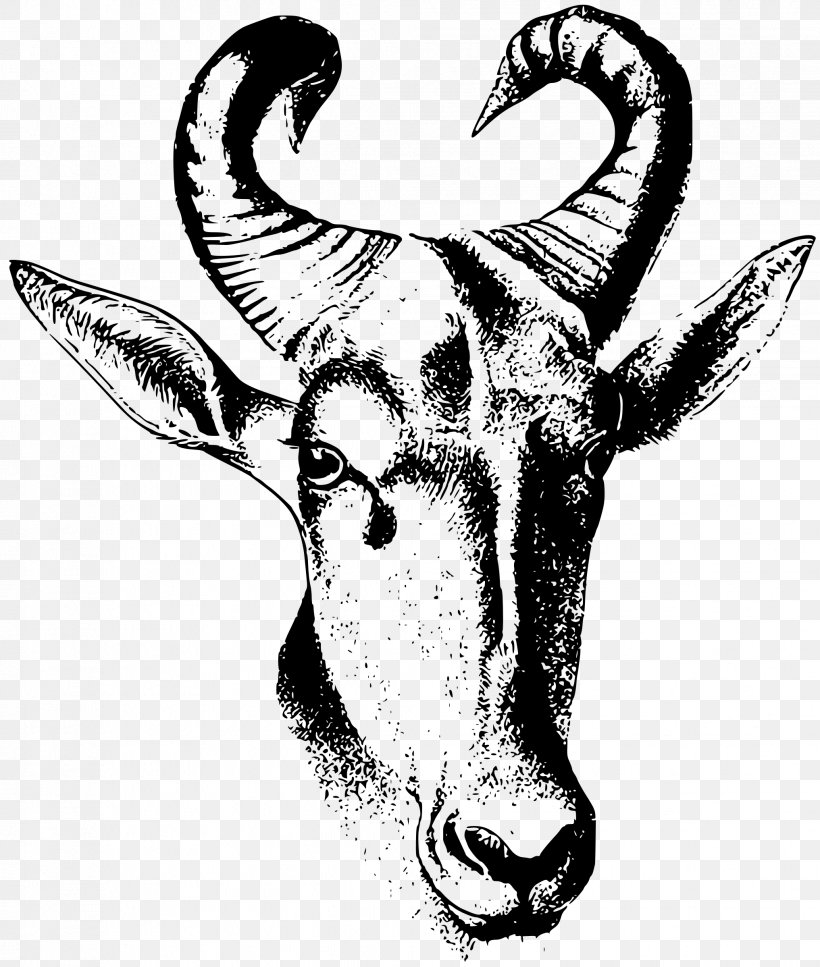 Cattle Antelope Bovinae Drawing Clip Art, PNG, 2034x2400px, Cattle, Animal, Antelope, Banteng, Black Download Free